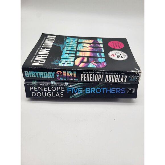 PENELOPE DOUGLAS Lot of 2 Paperback Books FIVE BROTHERS & BIRTHDAY GIRL - Picture 6 of 6